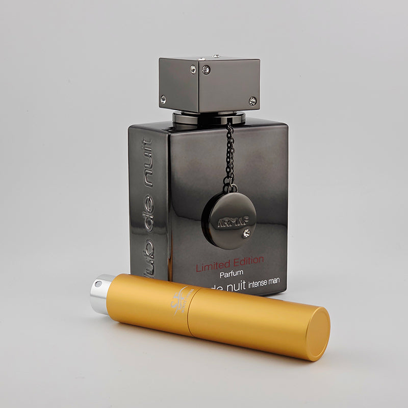 Club De Nuit Intense Limited Edition Fragrance Bottle with Scent Focus Decant