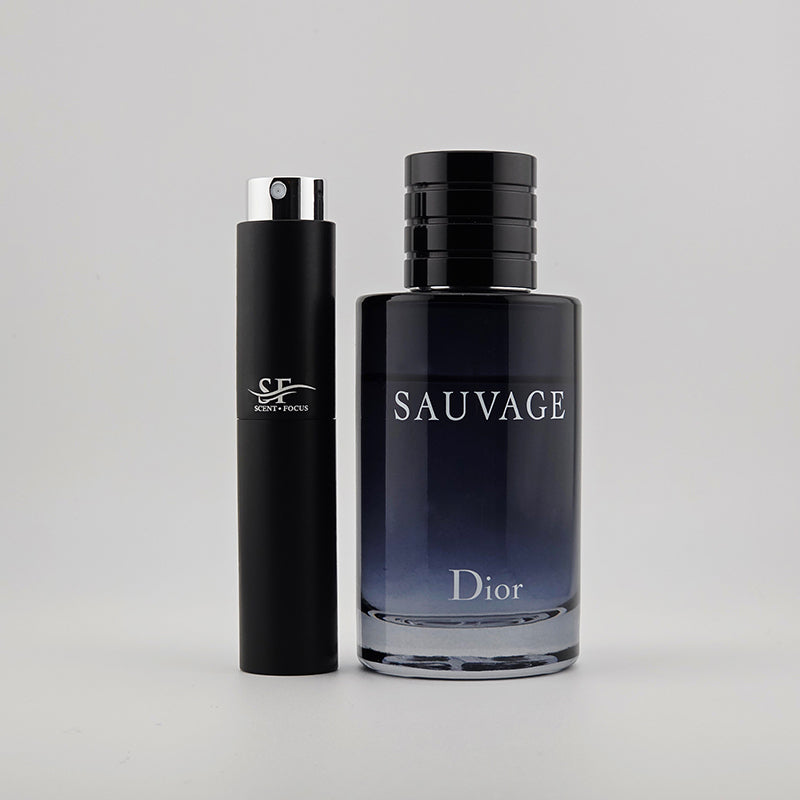 Dior - Sauvage Fragrance Bottle with Scent Focus Decant