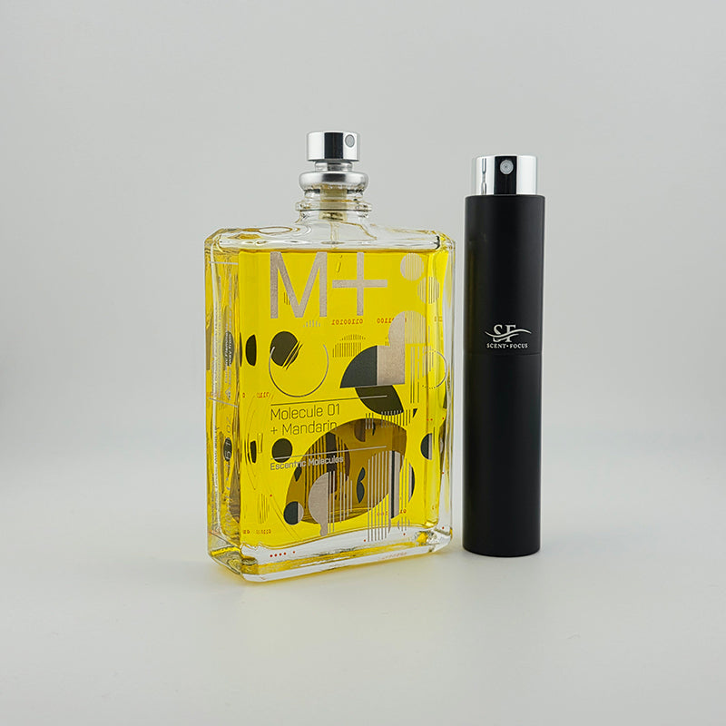 Escentric Molecules Molecule 01 Mandarin Fragrance Bottle with Scent Focus Decant