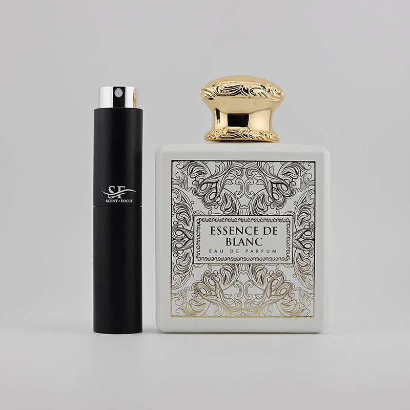Fragrance World - Essence de Blanc Bottle with Scent Focus Decant