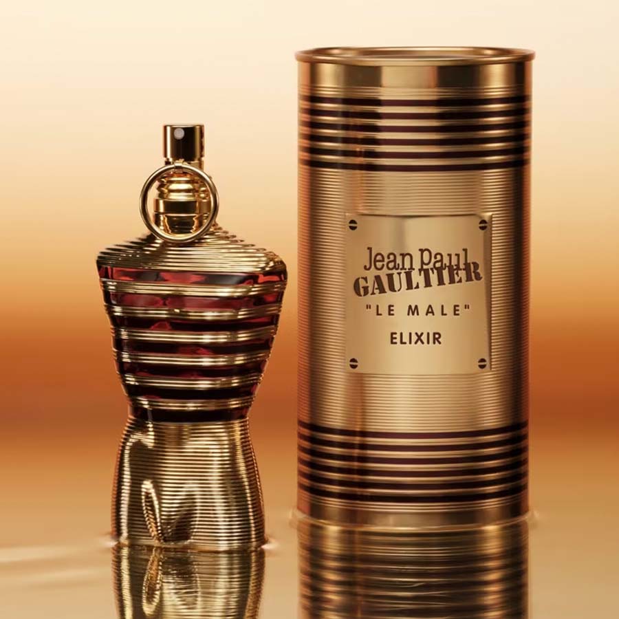 JPG Le Male Elixir Fragrance Bottle with Box