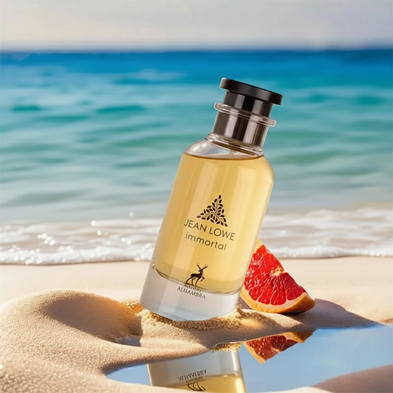 Jean Lowe Immortal Beach Scenery Bottle at n Angle