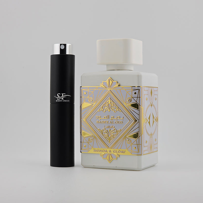 Lattafa - Honor & Glory Bottle with Scent Focus Decant