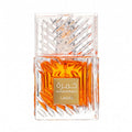 Lattafa Khamrah Fragrance Bottle Front View