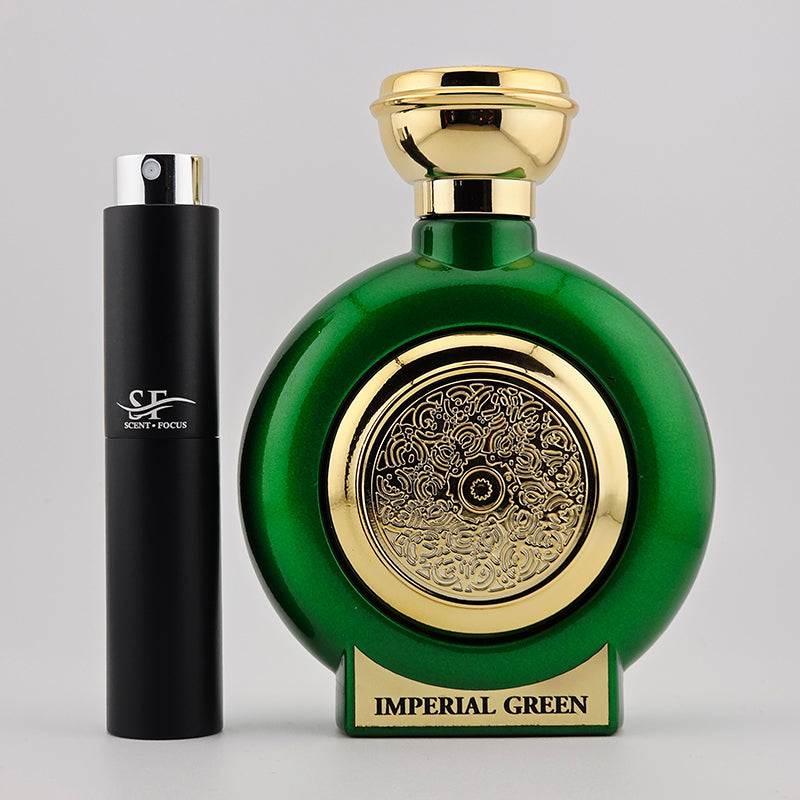 Loui Martin - Imperial Green Bottle with Scent Focus Decant