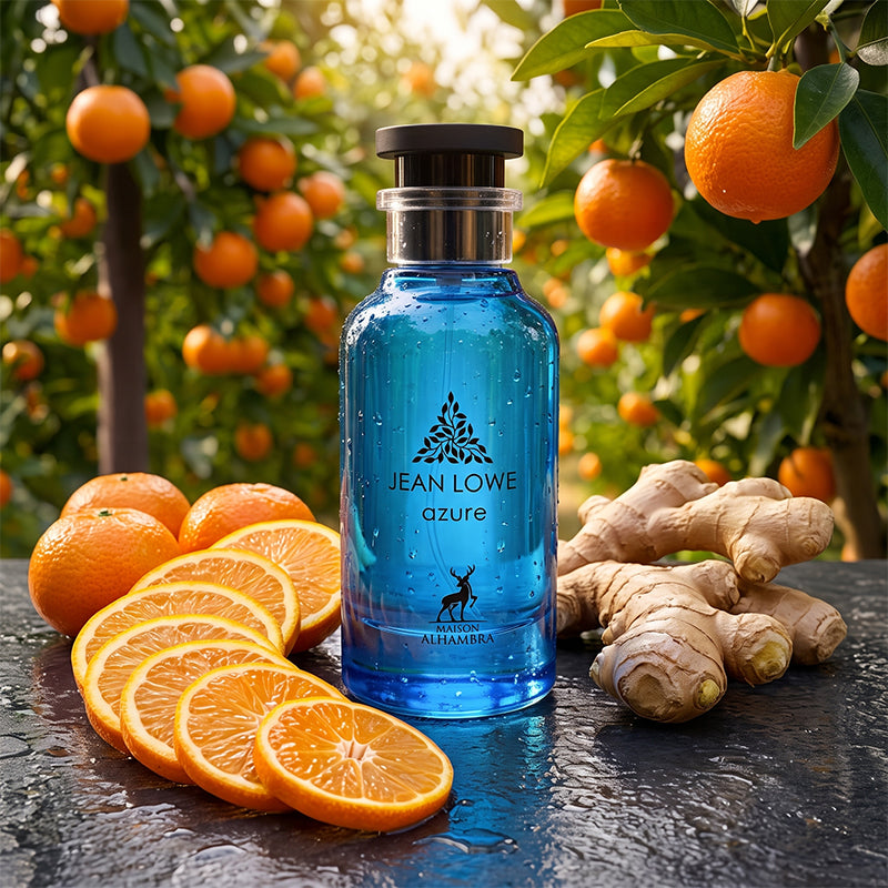 Maison Alhambra Jean Lowe Azure Fragrance Bottle with Notes