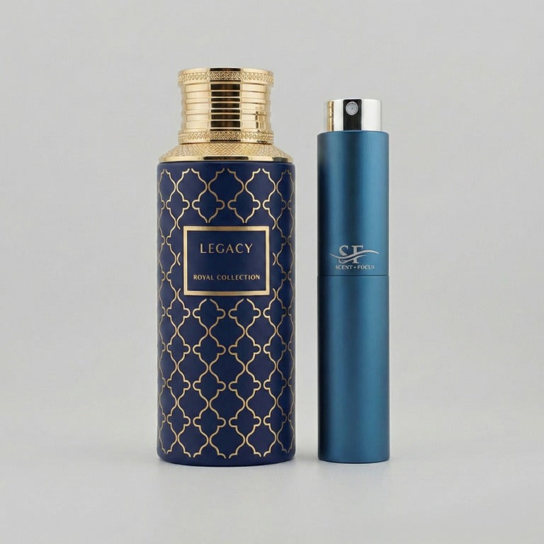 Maison Asrar Legacy Fragrance with Scent Focus Decant