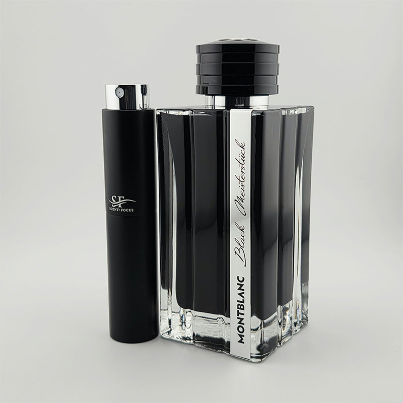 Montblanc Black Meinsterstuck with Scent Focus Decant