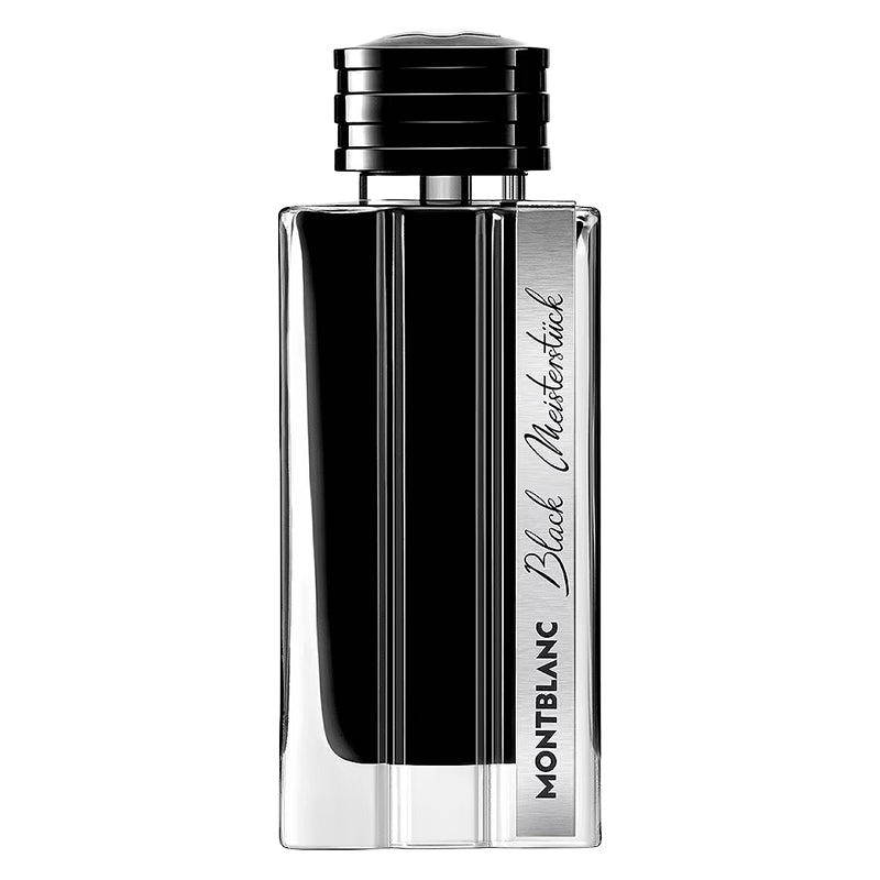 Montblanc Black Meisterstuck Fragrance Bottle Front View