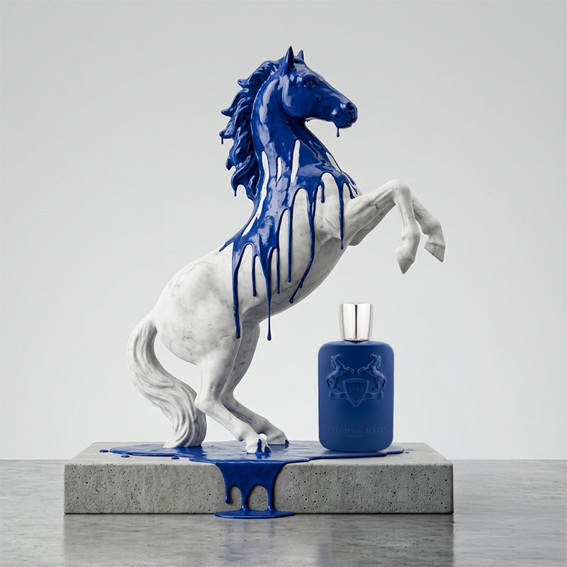 Parfums de Marly Paris Percival Fragrance Bottle with PDM Modern Art