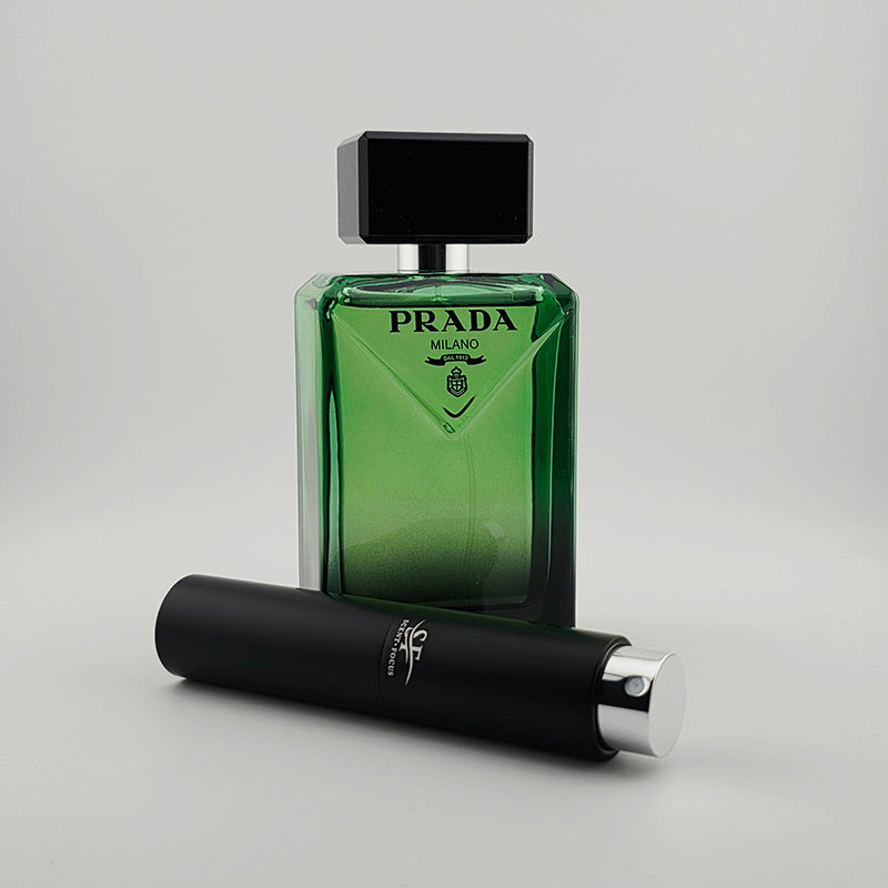 Prada Paradigme Fragrance Bottle with Scent Focus Decant