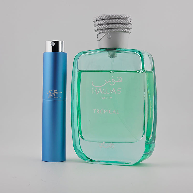 Rasasi - Hawas Tropical Bottle with Scent Focus Decant