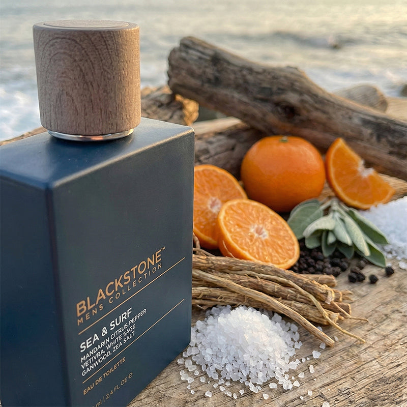 Sea and Surf Fragrance Bottle with Notes