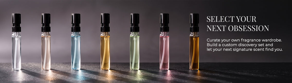 Select your next obsession. Curate a custom luxury fragrance discovery set at Scent Focus to find your signature scent.