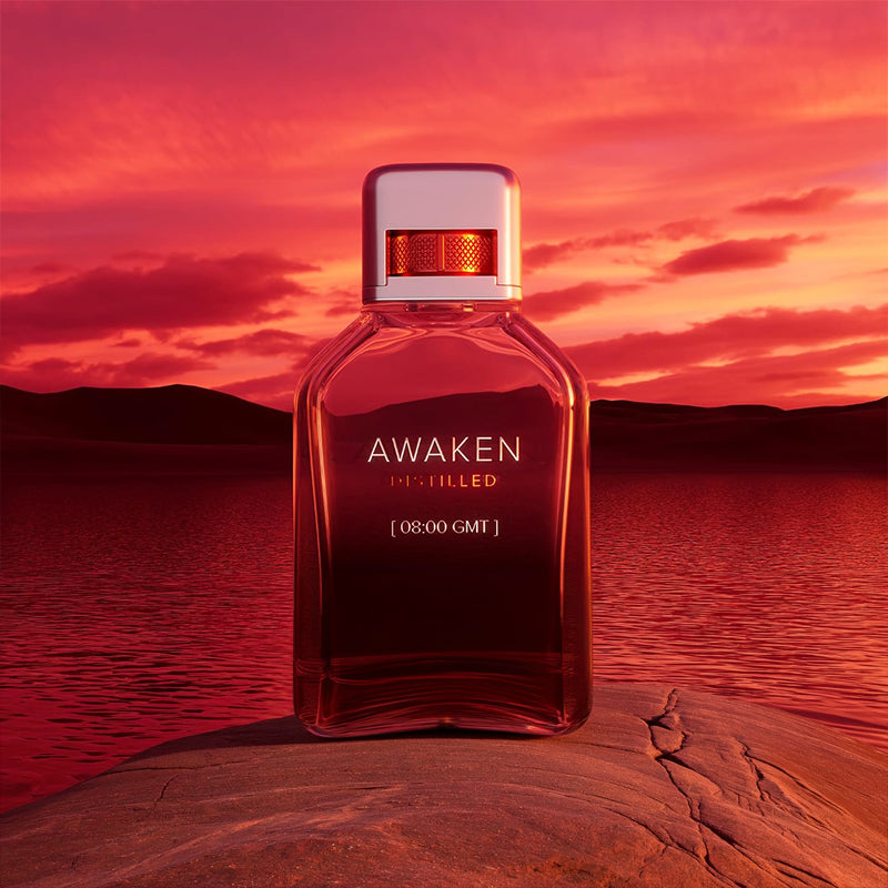 Tumi Awaken Distilled Fragrance Bottle in Red