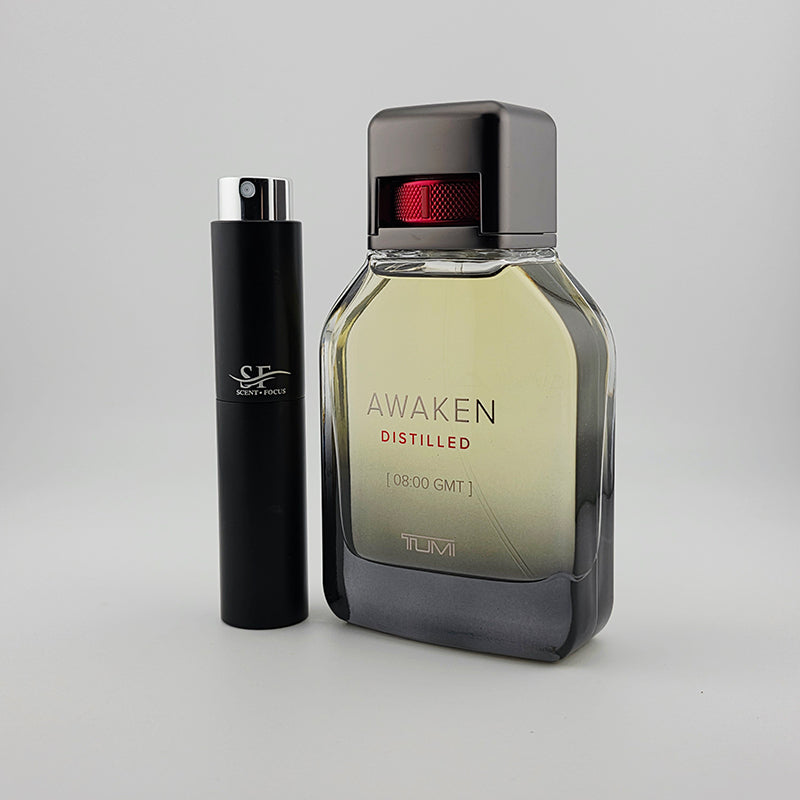 Tumi Awaken Distilled Fragrance Bottle with Decant