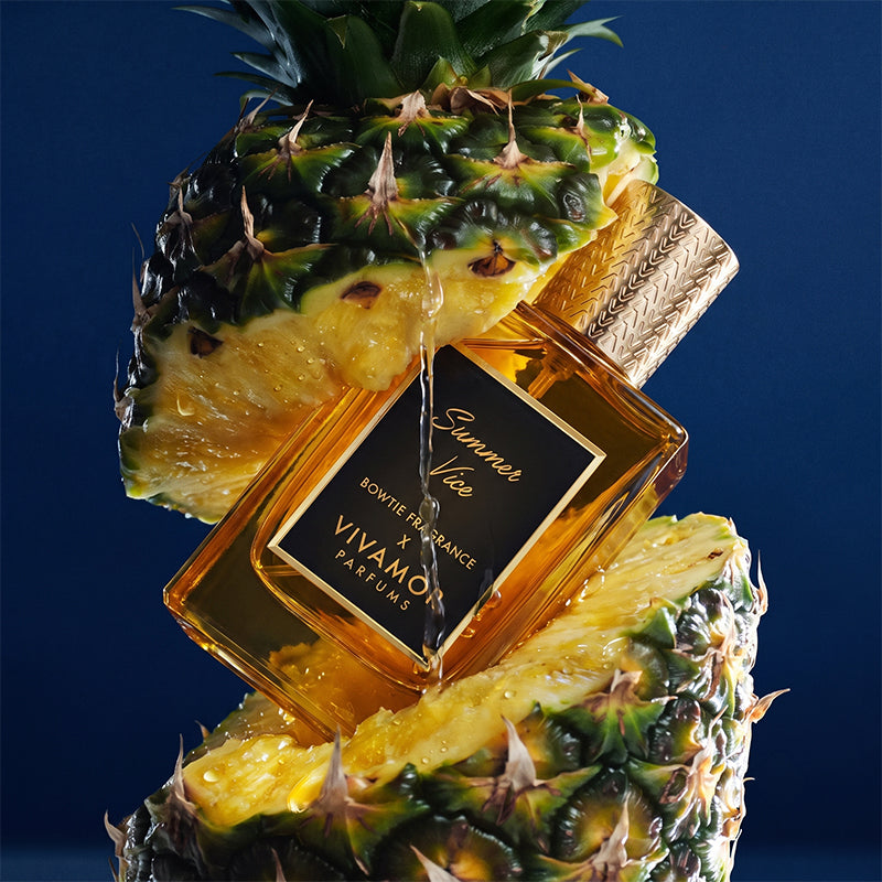 Vivamor Parfums Summer Vice Fragrance Bottle in Pineapple