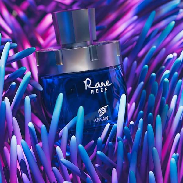 Afnan Rare Reef Under Water in a Coral Reef Brand Image.