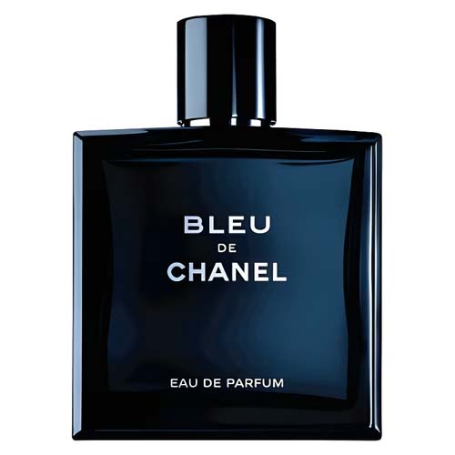 Bleu de Chanel Eau de Parfum Fragrance Bottle Front Facing