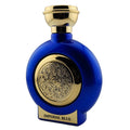 Loui Martin Imperial Blue fragrance bottle with gold detailing and royal blue finish